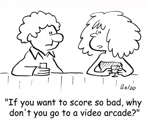 Cartoon: video arcade (medium) by rmay tagged video,arcade