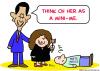 Cartoon: 1mini me obama sotomayor (small) by rmay tagged mini,me,obama,sotomayor