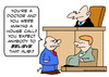 Cartoon: alibi believe doctor (small) by rmay tagged alibi,believe,doctor