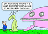 Cartoon: alien saucer earthling taller (small) by rmay tagged alien,saucer,earthling,taller
