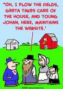 Cartoon: amish website (small) by rmay tagged amish,website