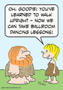 Cartoon: ballroom dancing caveman (small) by rmay tagged ballroom,dancing,caveman
