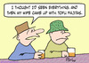 Cartoon: bar wife tofu fajitas (small) by rmay tagged bar,wife,tofu,fajitas