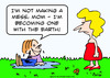 Cartoon: becoming one with earth kid mud (small) by rmay tagged becoming,one,with,earth,kid,mud