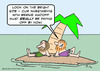Cartoon: Bernie Madoff desert isle (small) by rmay tagged bernie,madoff,desert,isle