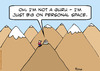 Cartoon: big personal space gurus (small) by rmay tagged big,personal,space,gurus