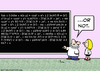 Cartoon: blackboard mathematics scientist (small) by rmay tagged blackboard mathematics scientist