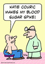 Cartoon: blood sugar spike doctor katie (small) by rmay tagged blood,sugar,spike,doctor,katie