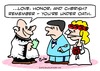 Cartoon: bride marriage under oath (small) by rmay tagged bride,marriage,under,oath