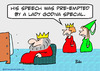 Cartoon: by lady godiva special king quee (small) by rmay tagged by,lady,godiva,special,king,quee