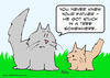 Cartoon: cat father stuck tree kitten (small) by rmay tagged cat,father,stuck,tree,kitten