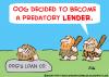 Cartoon: CAVEMAN PREDATORY LENDER (small) by rmay tagged caveman,predatory,lender