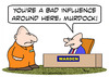 Cartoon: cell prisoner bad influence (small) by rmay tagged cell,prisoner,bad,influence