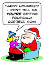 Cartoon: christmas santa claus politicall (small) by rmay tagged christmas,santa,claus,politically,correct