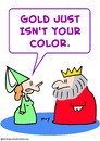 Cartoon: color gold king crown (small) by rmay tagged color,gold,king,crown