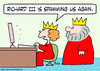 Cartoon: computer spam richard III king q (small) by rmay tagged computer,spam,richard,iii,king
