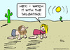 Cartoon: desert crawlers woman tailgating (small) by rmay tagged desert,crawlers,woman,tailgating