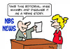 Cartoon: disguise editorial news story (small) by rmay tagged disguise,editorial,news,story