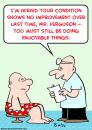 Cartoon: doctor enjoyable things (small) by rmay tagged doctor,enjoyable,things