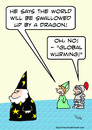 Cartoon: dragon global wurming warming (small) by rmay tagged dragon,global,wurming,warming