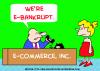 Cartoon: E-COMMERCE E-BANKRUPT (small) by rmay tagged ecommerce,ebankrupt