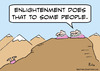 Cartoon: enlightenment fall gurus (small) by rmay tagged enlightenment,fall,gurus