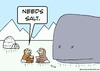 Cartoon: eskimo whale needs salt (small) by rmay tagged eskimo whale needs salt