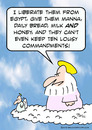 Cartoon: god ten lousy commandments (small) by rmay tagged god,ten,lousy,commandments