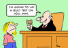 Cartoon: guilt trip judge (small) by rmay tagged guilt,trip,judge