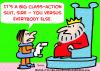 Cartoon: KING CLASS ACTION SUIT (small) by rmay tagged king,class,action,suit
