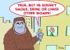 Cartoon: king kong smoke drink (small) by rmay tagged king,kong,smoke,drink