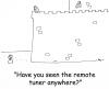 Cartoon: king remote tuner (small) by rmay tagged king,remote,tuner
