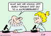 Cartoon: microscope microbrewery (small) by rmay tagged microscope,microbrewery