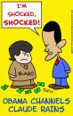 Cartoon: OBAMA BLAGOJEVICH SHOCKED RAINS (small) by rmay tagged obama blagojevich shocked rains