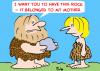 Cartoon: ROCK CAVEMAN MOTHER (small) by rmay tagged rock,caveman,mother