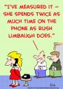 Cartoon: rush limbaugh phone (small) by rmay tagged rush,limbaugh,phone
