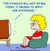 Cartoon: stimulus bill apply statehood (small) by rmay tagged stimulus,bill,apply,statehood