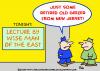 Cartoon: WISE MAN OF THE EAST LECTURE (small) by rmay tagged wise,man,of,the,east,lecture