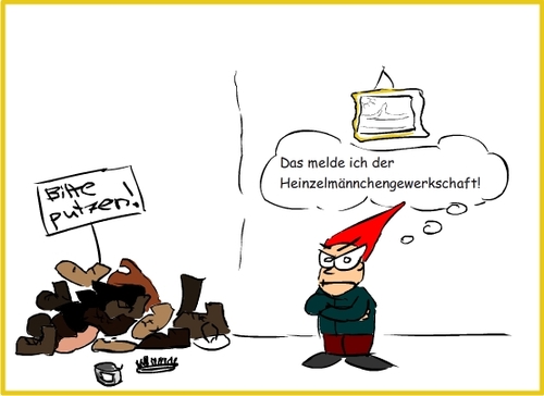 Cartoon: 02 (medium) by cartunix tagged dwarf,toon,shoe