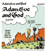 adam eve and god